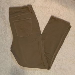 American eagle Tom girl tan twill pants